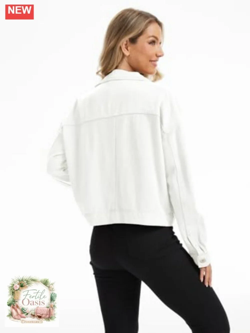N/A cropped denim